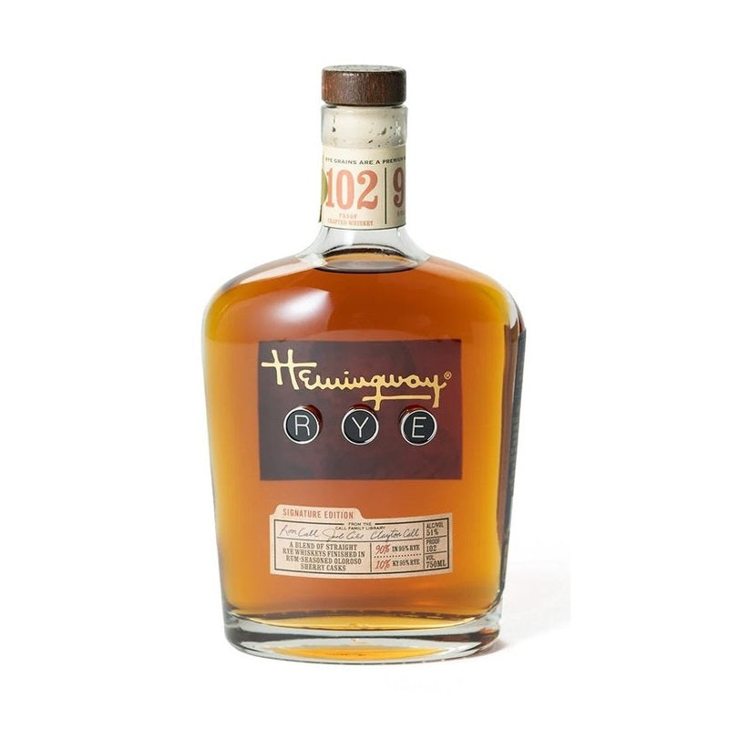 Hemingway Rye 102 Proof Signature Edition Whiskey - Vintage Wine & Spirits