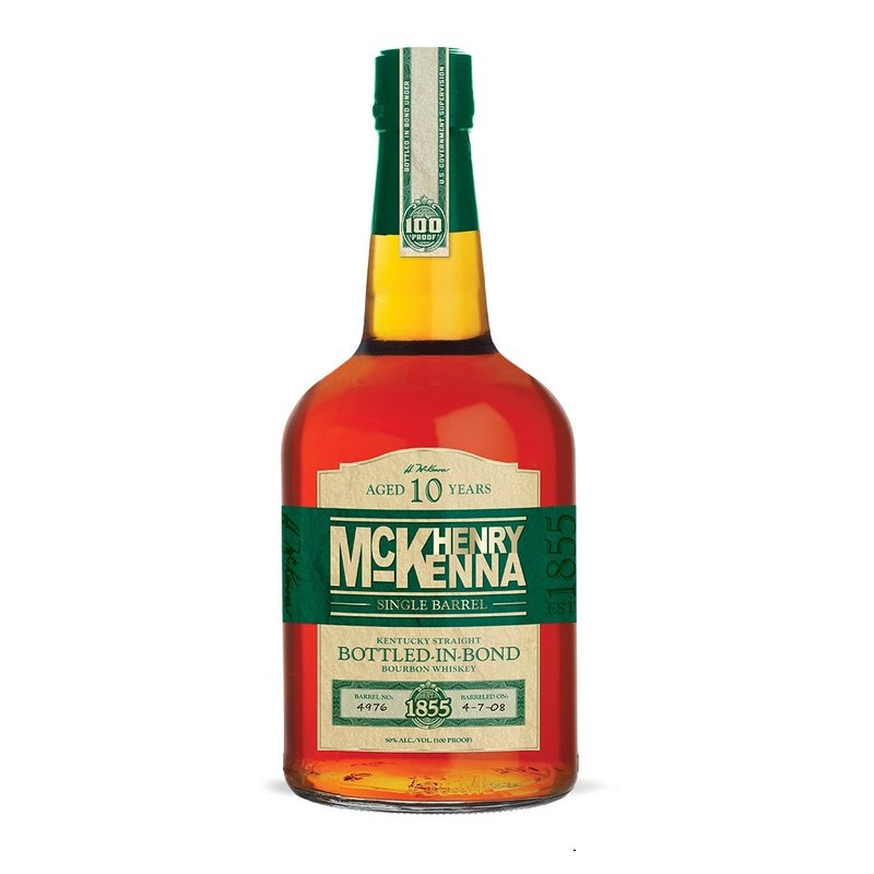 Henry McKenna 10 Year Old Bottled-In-Bond Single Barrel Kentucky Straight Bourbon Whiskey - Vintage Wine & Spirits
