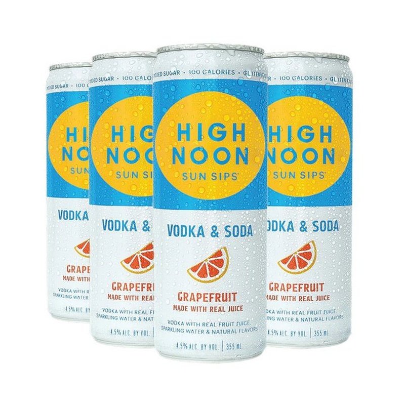 High Noon Grapefruit Hard Seltzer 4-Pack - Vintage Wine & Spirits