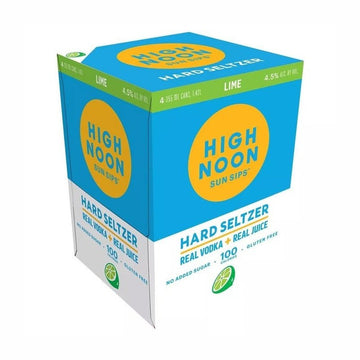 High Noon Lime Hard Seltzer 4-Pack - Vintage Wine & Spirits