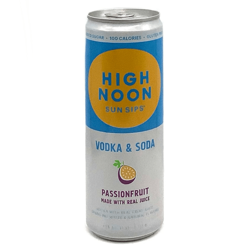 High Noon Passionfruit Vodka Soda 4-Pack - Vintage Wine & Spirits