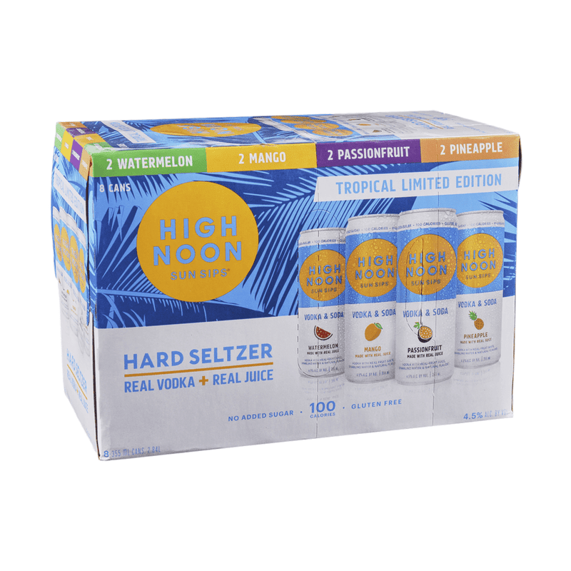 High Noon Tropical Variety Pack 8-Pack - Vintage Wine & Spirits