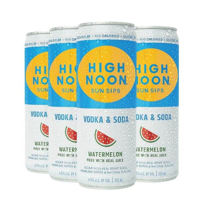 High Noon Watermelon Hard Seltzer 4-Pack - Vintage Wine & Spirits