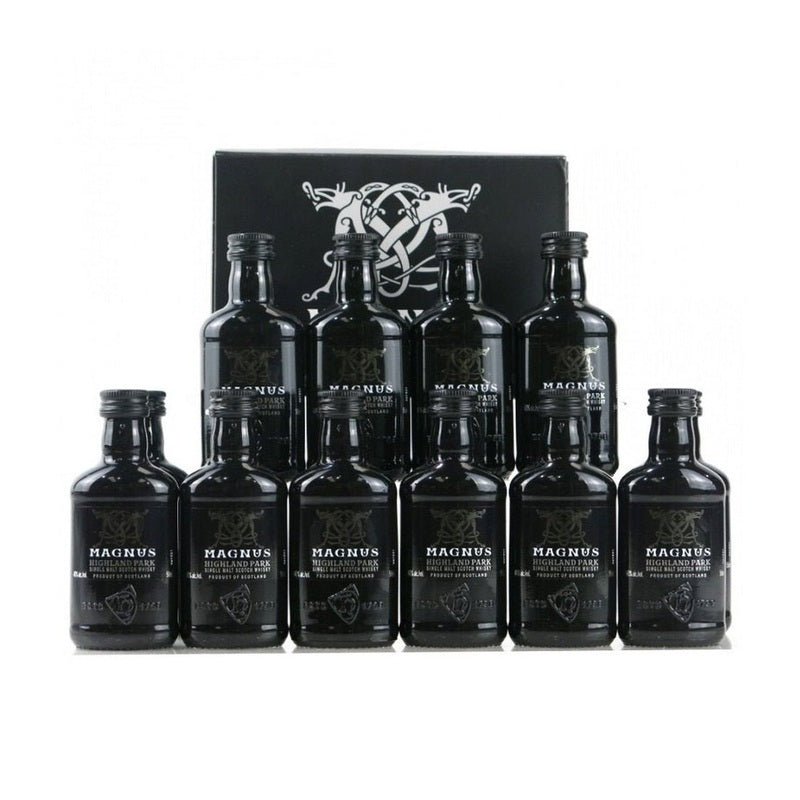 Highland Park Magnus Single Malt Scotch Whisky 12-Pack 50ml Gift Pack - Vintage Wine & Spirits