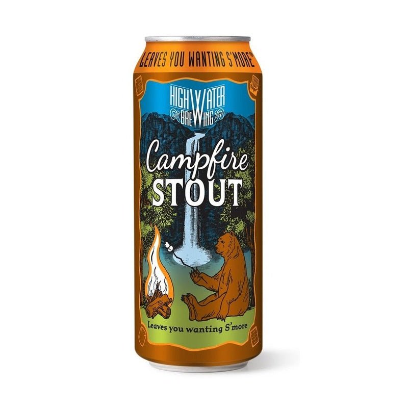 Highwater Brewing Campfire Stout Beer 4-Pack - Vintage Wine & Spirits