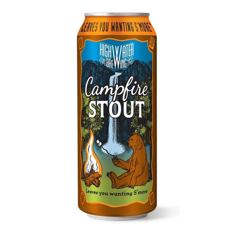 Highwater Brewing Campfire Stout Beer 4-Pack - Vintage Wine & Spirits