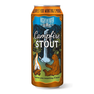 Highwater Brewing Campfire Stout Beer 4-Pack - Vintage Wine & Spirits