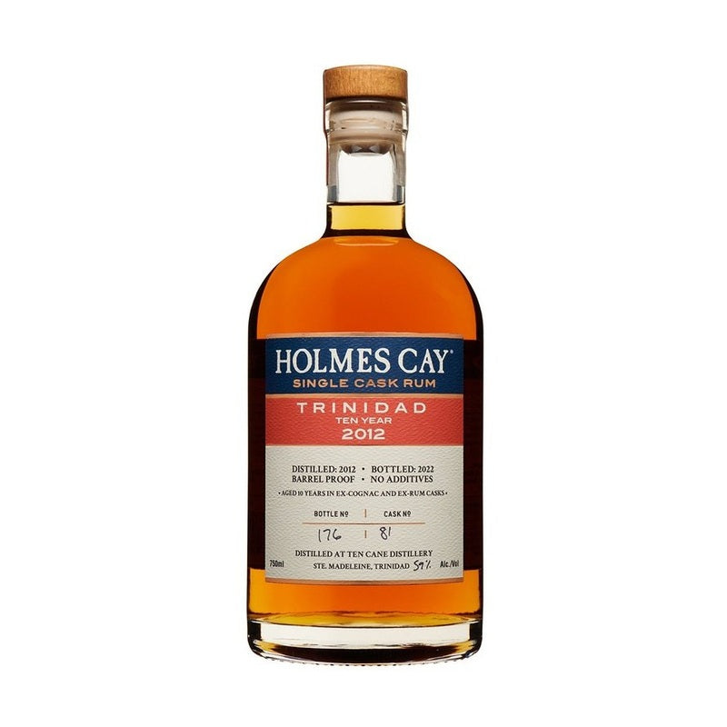 Holmes Cay Trinidad 10 Year Old 2012 Single Cask Rum - Vintage Wine & Spirits