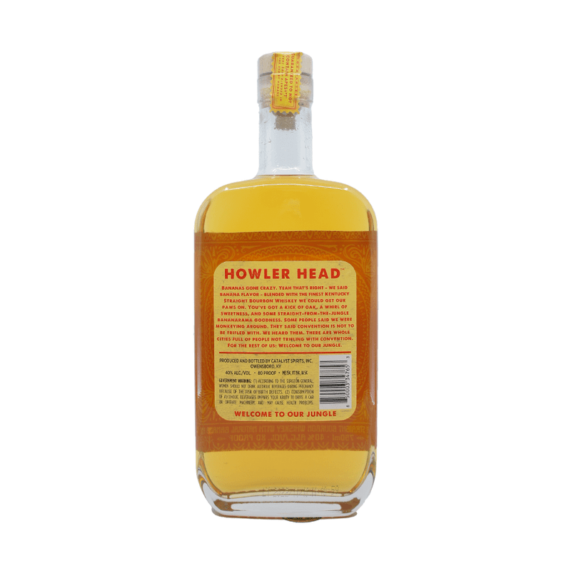 Howler Head Banana Infused Kentucky Straight Bourbon Whiskey - Vintage Wine & Spirits