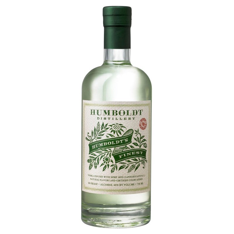 Humboldt Distillery 'Humboldt's Finest' Hemp Infused Vodka - Vintage Wine & Spirits