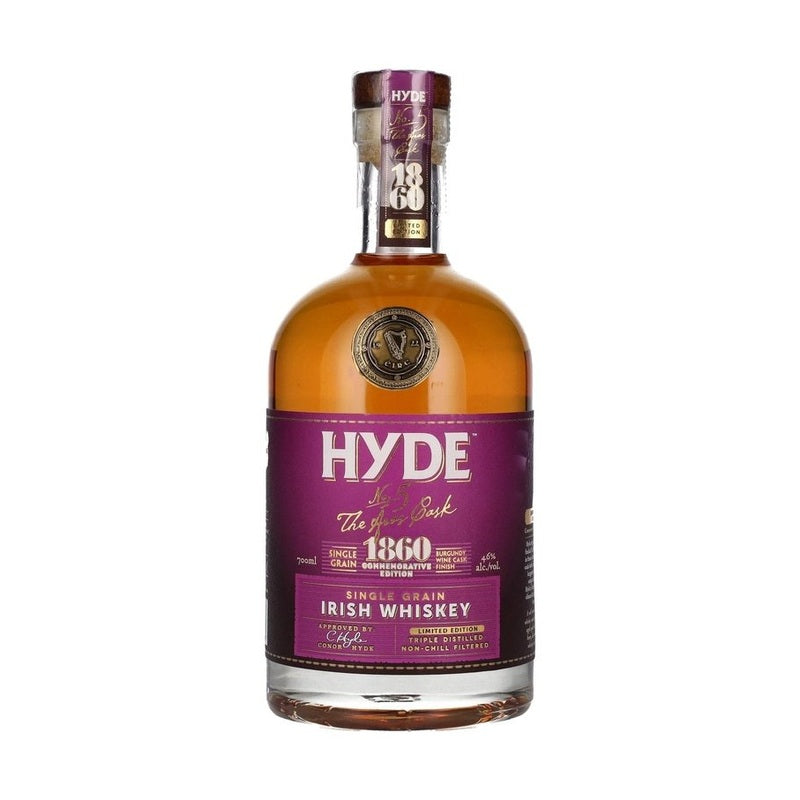 Hyde No.5 'The Aras Cask' Burgundy Cask Finish Single Grain Irish Whiskey - Vintage Wine & Spirits