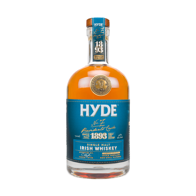 Hyde No.7 President's Cask 1893 Sherry Cask Matured Single Malt Irish Whiskey - Vintage Wine & Spirits