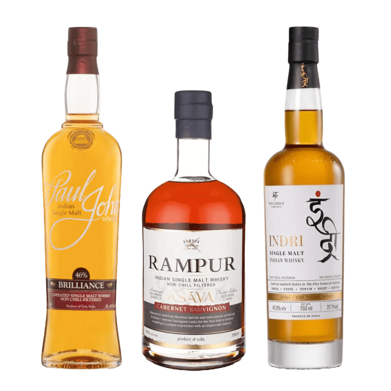 Indian Single Malt Whisky Bundle - Vintage Wine & Spirits