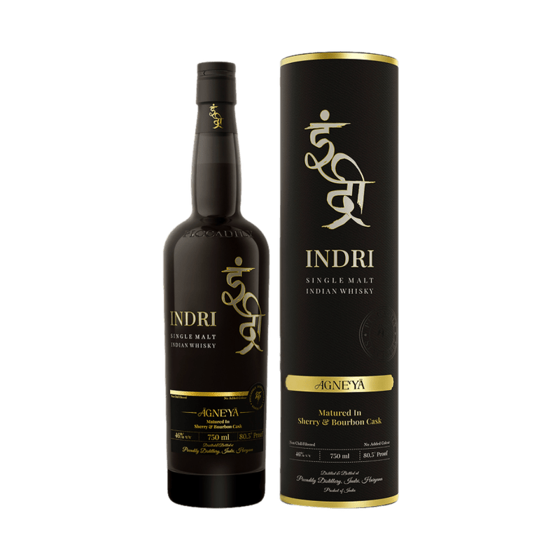 Indri Agneya Indian Single Malt Whiskey - Vintage Wine & Spirits