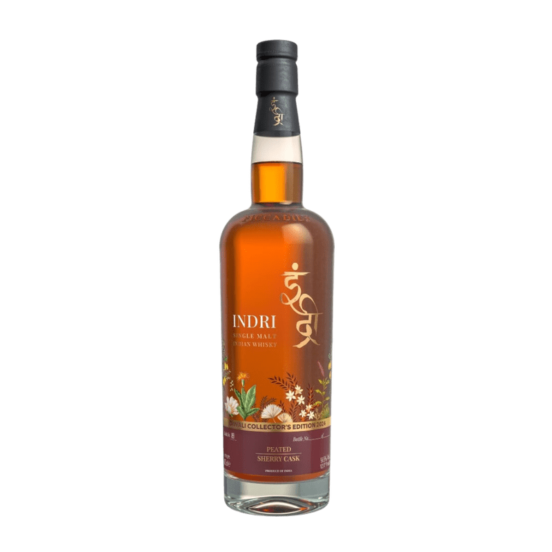 Indri Diwali 2024 Collector’s Edition Peated PX Sherry Cask Finish Whisky - Vintage Wine & Spirits