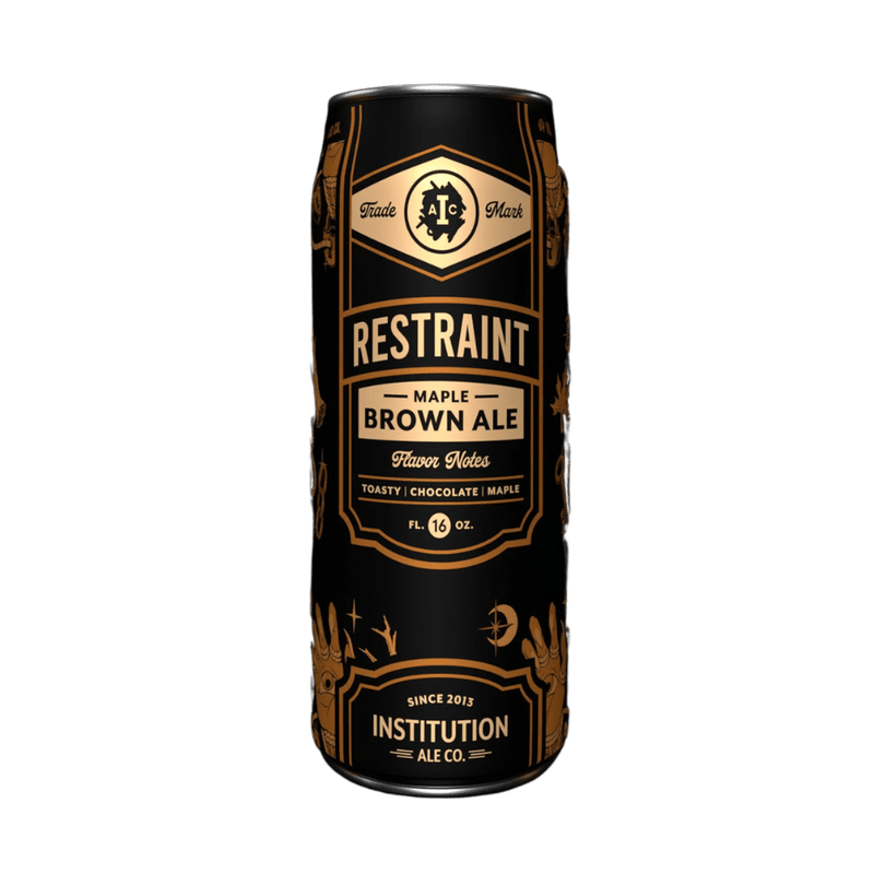 Institution Ales Restraint Maple Brown Ale Single Can - Vintage Wine & Spirits