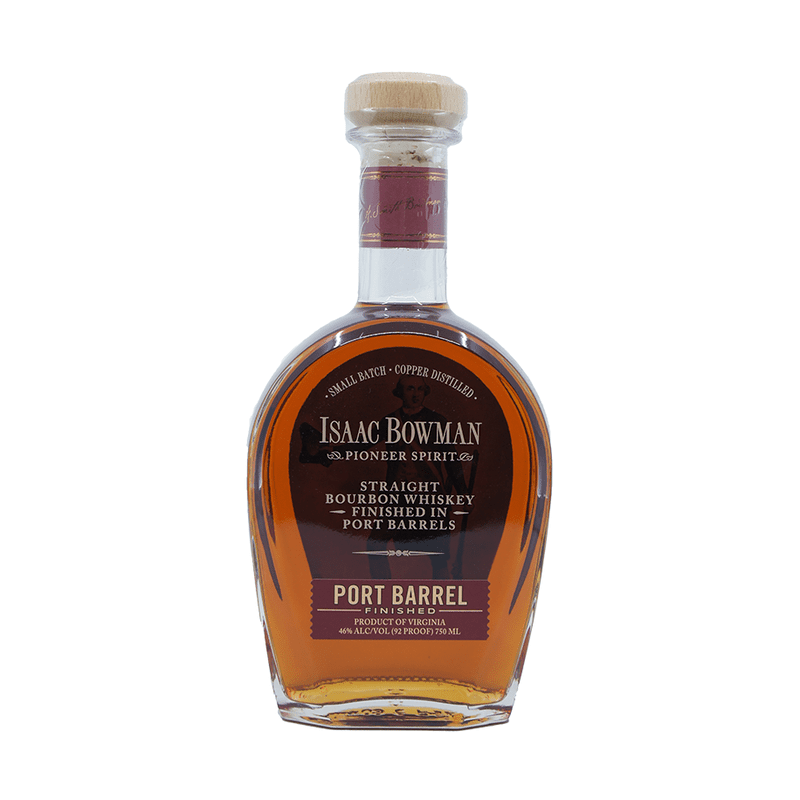 Isaac Bowman Port Barrel Finished Straight Bourbon Whiskey - Vintage Wine & Spirits