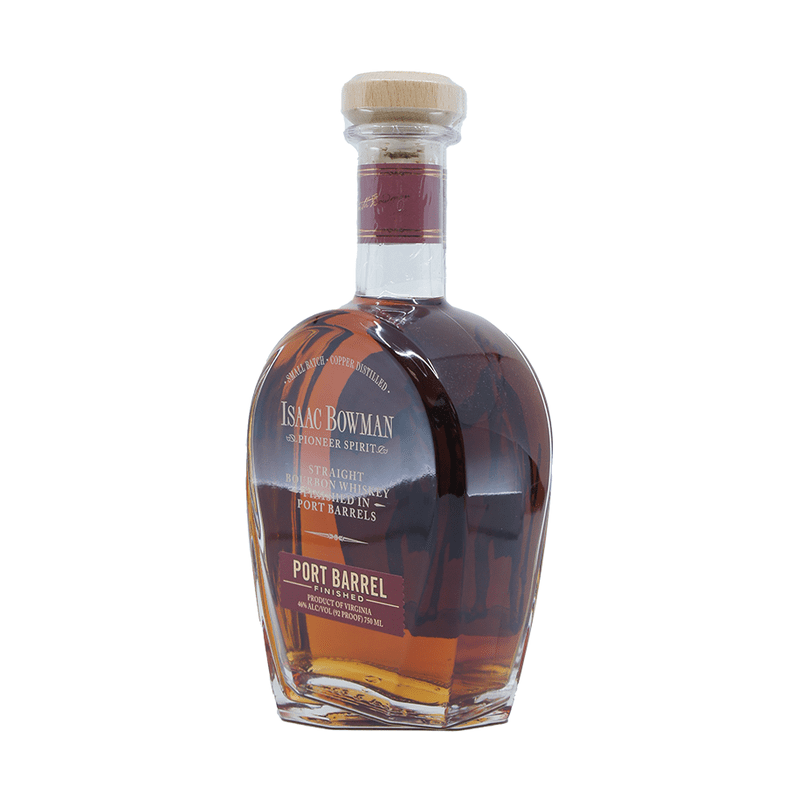 Isaac Bowman Port Barrel Finished Straight Bourbon Whiskey - Vintage Wine & Spirits
