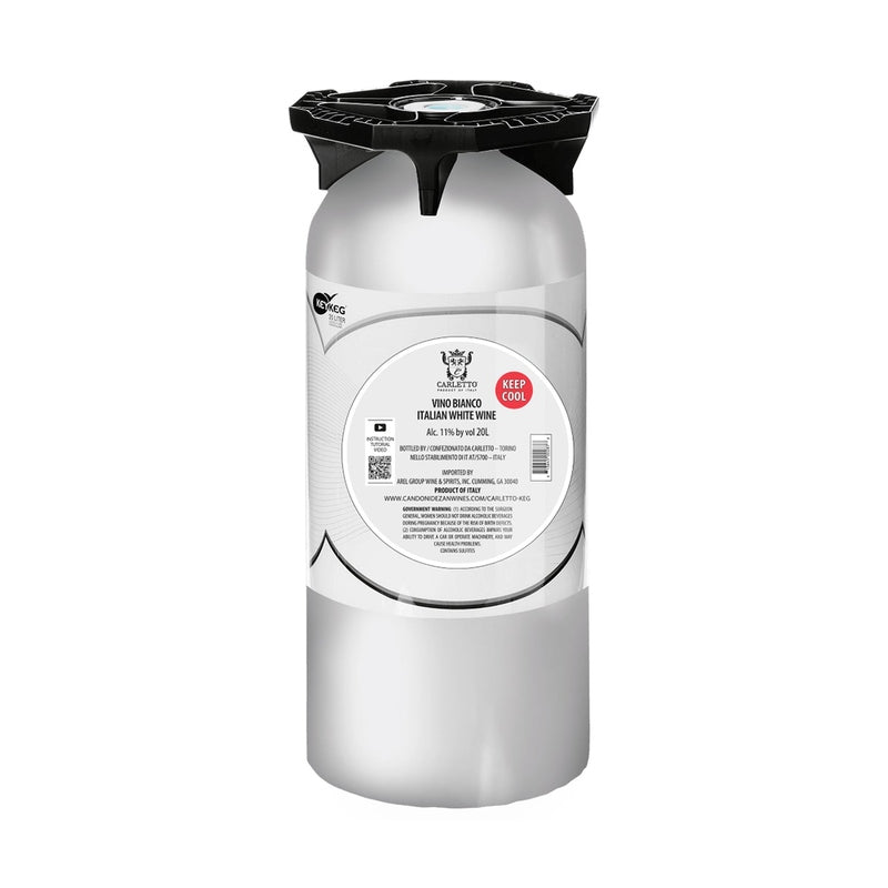 Italian White Wine in KeyKeg 20L - Carletto Veneto - Vintage Wine & Spirits