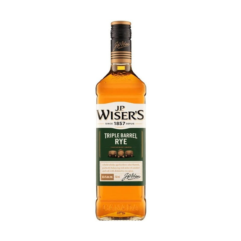 J.P. Wiser's 'Rye' Triple Barrel Blended Canadian Whisky - Vintage Wine & Spirits