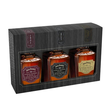 Jack Daniel's Single Barrel 3-Pack Gift Set - Vintage Wine & Spirits