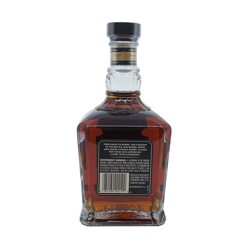 Jack Daniel's Single Barrel Barrel Proof Tennessee Whiskey - Vintage Wine & Spirits