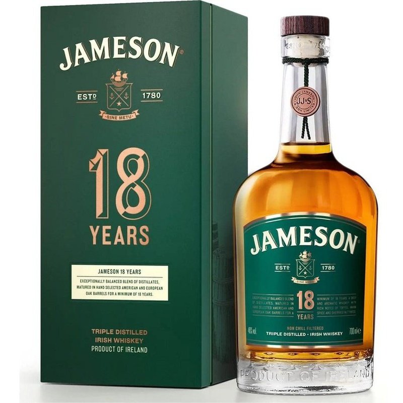 Jameson 18 Year Old Irish Whiskey - Vintage Wine & Spirits