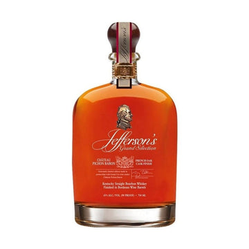 Jefferson's Grand Selection Château Pichon Baron French Oak Cask Finish Kentucky Straight Bourbon Whiskey - Vintage Wine & Spirits