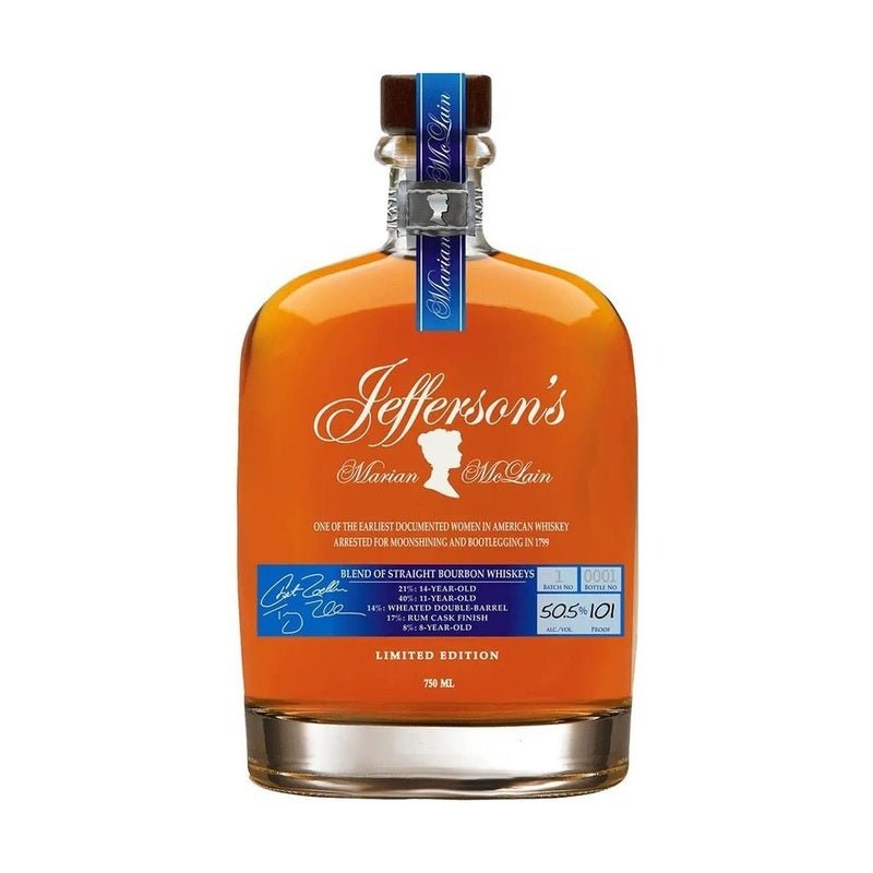 Jefferson's 'Marian McLain' Blend Of Straight Bourbon Whiskeys - Vintage Wine & Spirits