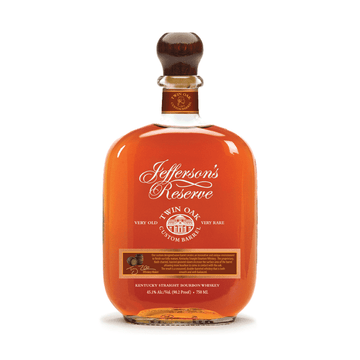 Jefferson's Reserve Twin Oak Custom Barrel Kentucky Straight Bourbon Whiskey - Vintage Wine & Spirits