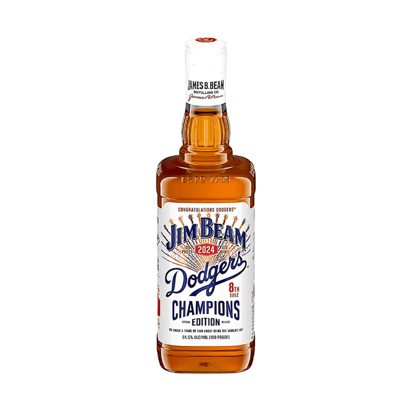 Jim Beam Dodgers 8th Title Edition Kentucky Straight Bourbon Whiskey - Vintage Wine & Spirits