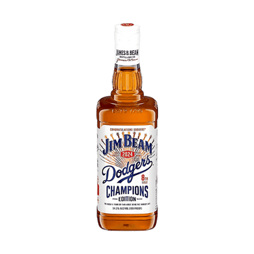 Jim Beam Dodgers 8th Title Edition Kentucky Straight Bourbon Whiskey - Vintage Wine & Spirits