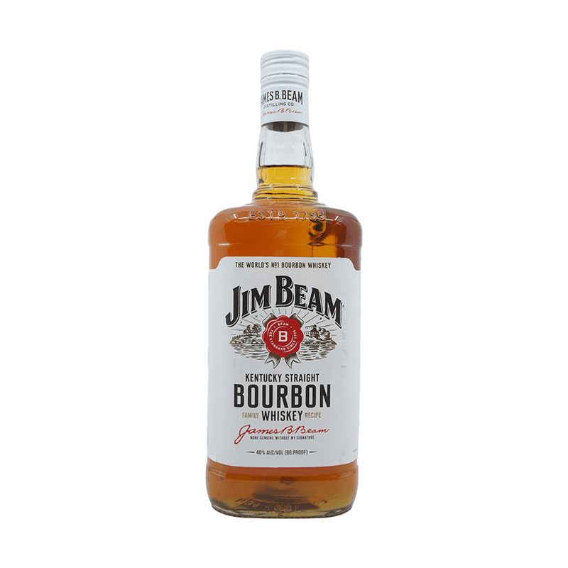 Jim Beam Kentucky Straight Bourbon Whiskey 1.75L - Vintage Wine & Spirits