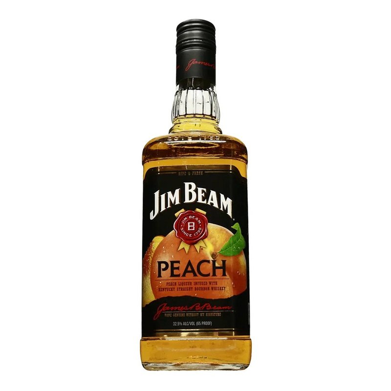 Jim Beam Peach Kentucky Straight Bourbon Whiskey - Vintage Wine & Spirits