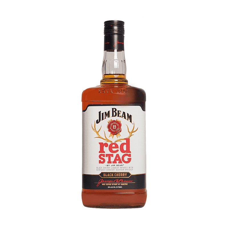 Jim Beam Red Stag Black Cherry Kentucky Straight Bourbon Whiskey 1.75L - Vintage Wine & Spirits