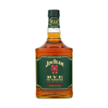Jim Beam Rye "Pre-Prohibition Style" Kentucky Straight Rye Whiskey Liter - Vintage Wine & Spirits