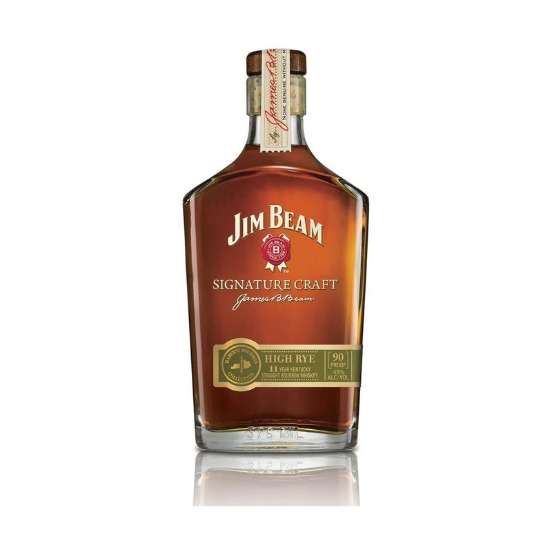 Jim Beam Signature Craft High Rye 11 Year Old Kentucky Straight Bourbon Whiskey 375ml - Vintage Wine & Spirits