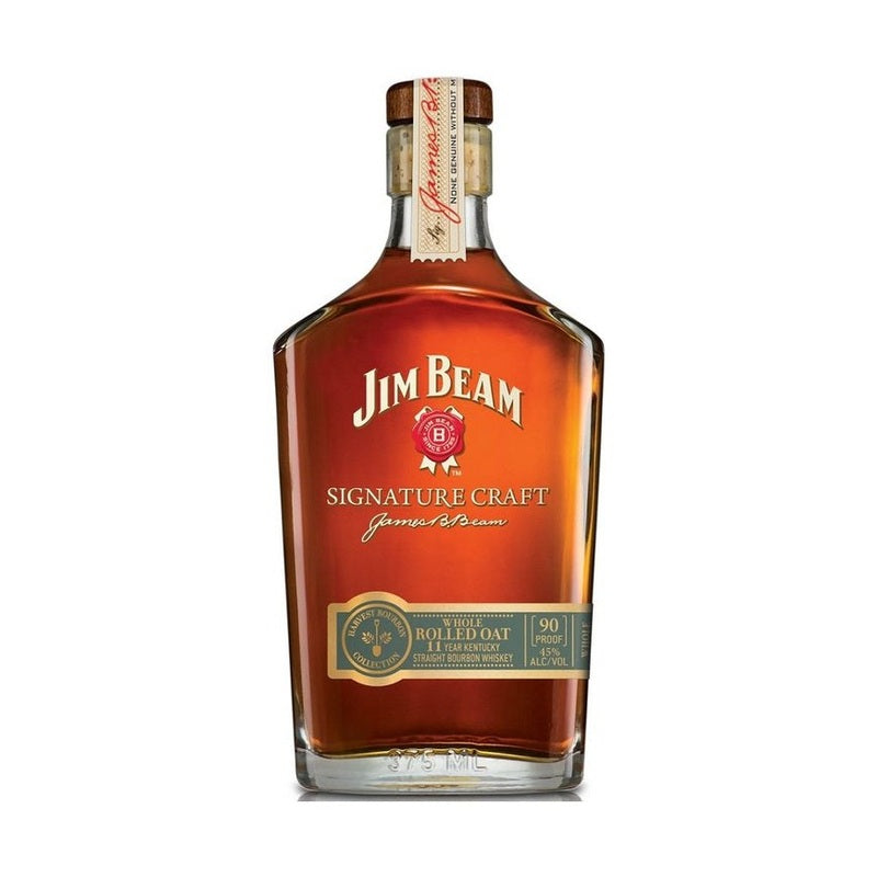 Jim Beam Signature Craft Whole Rolled Oat 11 Year Old Kentucky Straight Bourbon Whiskey 375ml - Vintage Wine & Spirits