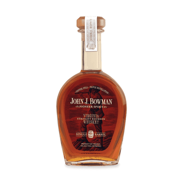 John J. Bowman Single Barrel Virginia Straight Bourbon Whiskey - Vintage Wine & Spirits