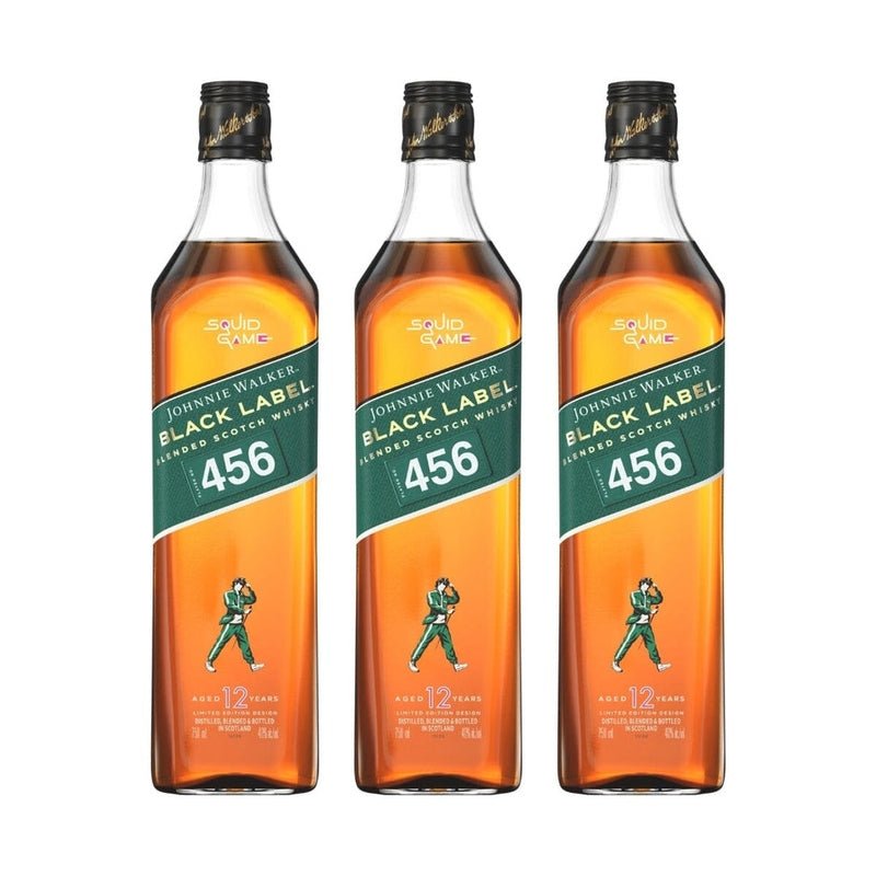 Johnnie Walker Black Label X Squid Games Edition - 3 Bottle Bundle - Vintage Wine & Spirits