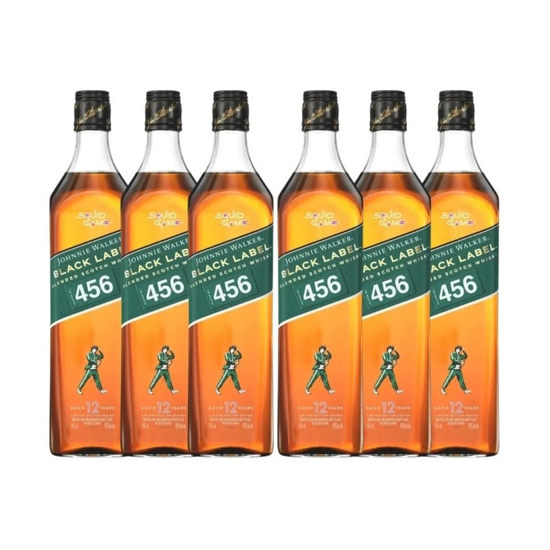 Johnnie Walker Black Label X Squid Games Edition - 6 Bottle Bundle - Vintage Wine & Spirits