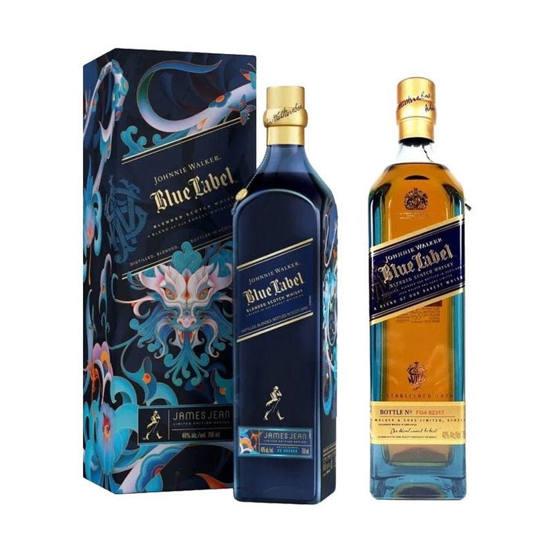 Johnnie Walker Blue Label Bundle with Year of the Dragon - Vintage Wine & Spirits