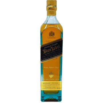 Johnnie Walker Blue Label - "Father's Day" Engraved Edition - Vintage Wine & Spirits