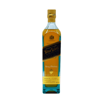 Johnnie Walker Blue Label - "Merry Christmas" Engraved Edition - Vintage Wine & Spirits