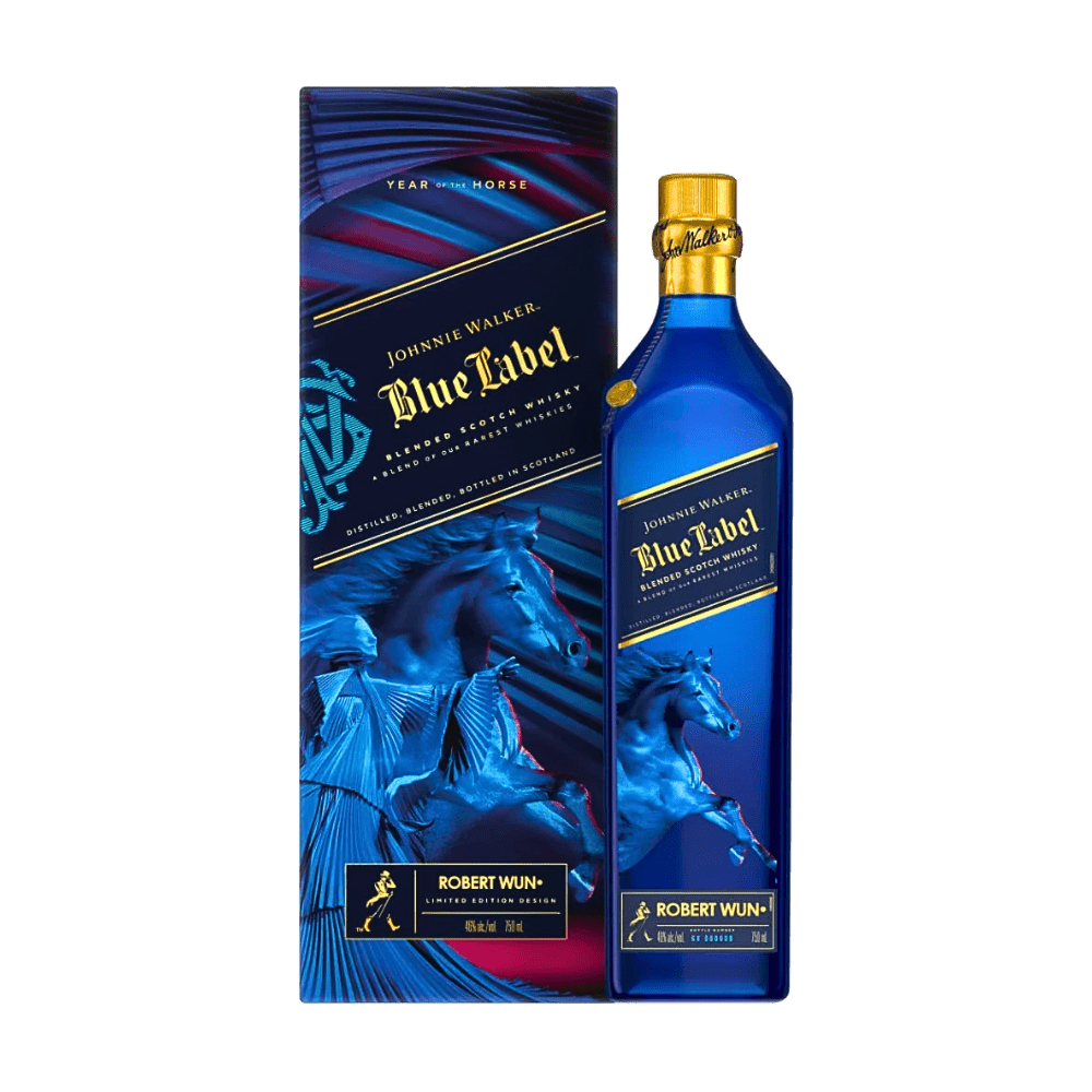 Johnnie Walker Blue Label 'Year Of The Horse' Blended Scotch Whisky Limited Edition Pre-Order - Vintage Wine & Spirits