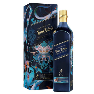 Johnnie Walker Blue Label 'Year Of Wood Dragon x James Jean' Blended Scotch Whisky Limited Edition - Vintage Wine & Spirits