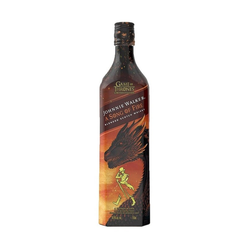 Johnnie Walker "Game of Thrones - A Song of Fire" Blended Scotch Whisky Limited Edition - Vintage Wine & Spirits