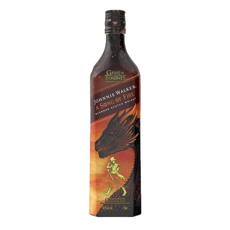 Johnnie Walker "Game of Thrones - A Song of Fire" Blended Scotch Whisky Limited Edition - Vintage Wine & Spirits