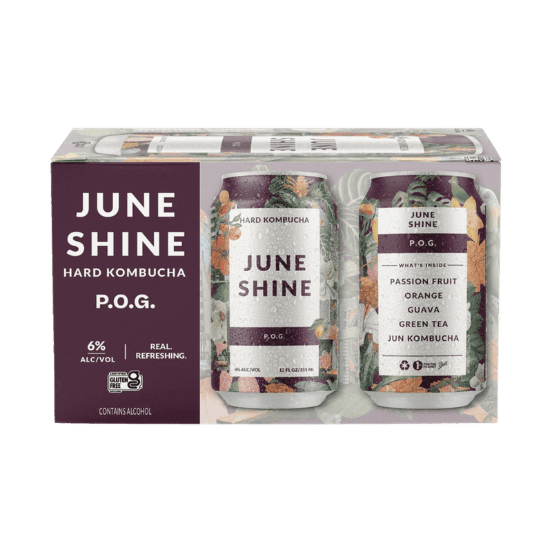 JuneShine POG Hard Kombucha 6-pack - Vintage Wine & Spirits