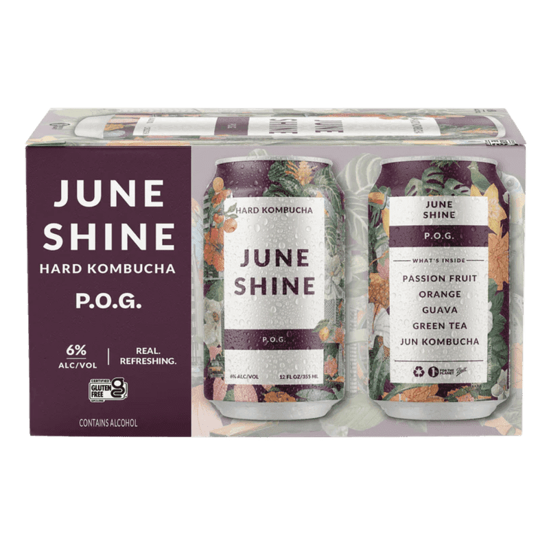 JuneShine POG Hard Kombucha 6-pack - Vintage Wine & Spirits